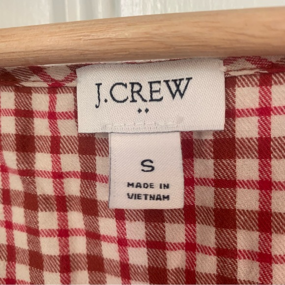 NWOT J. Crew Cotton Blouse - Picture 8 of 11